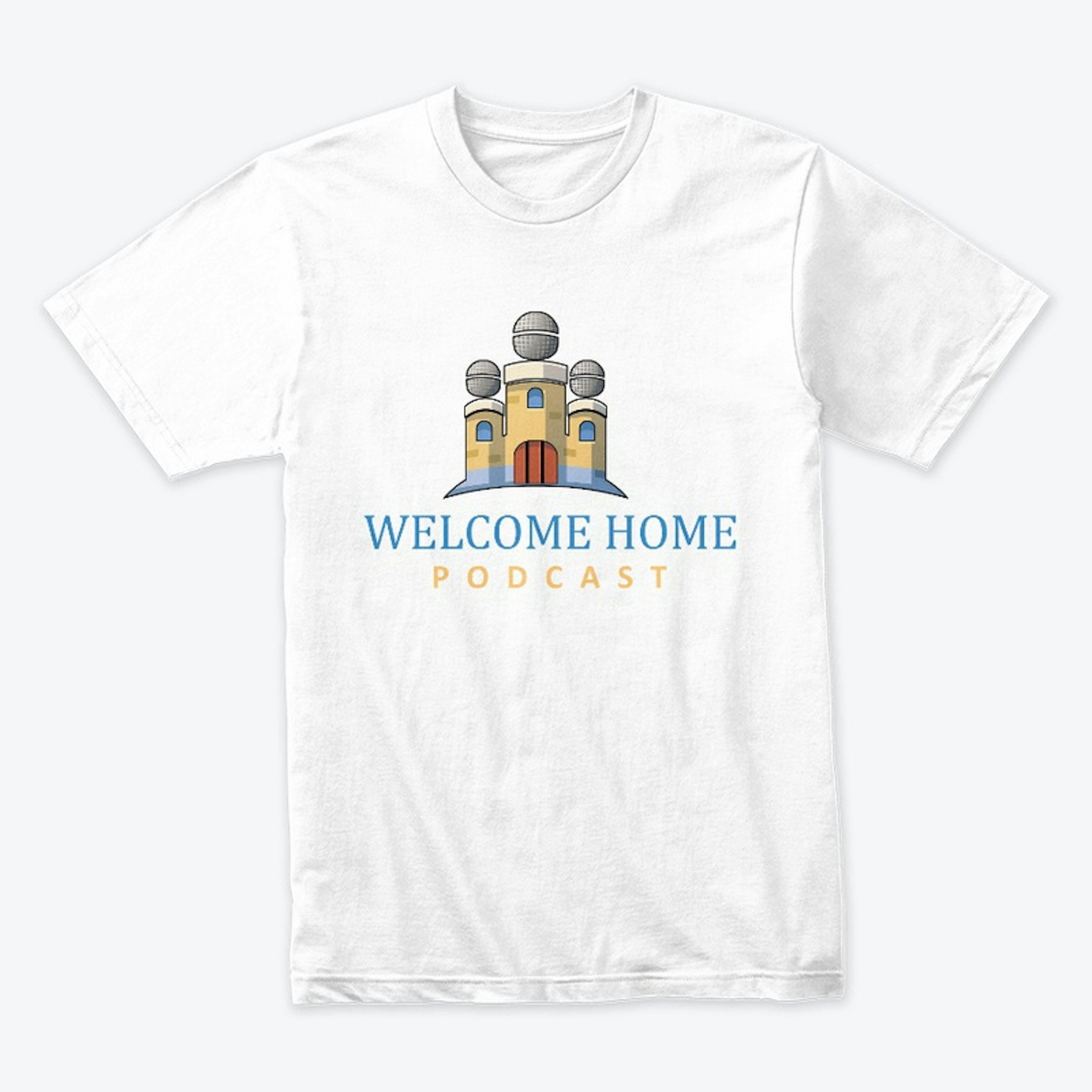 Welcome Home Podcast New Logo With Mic
