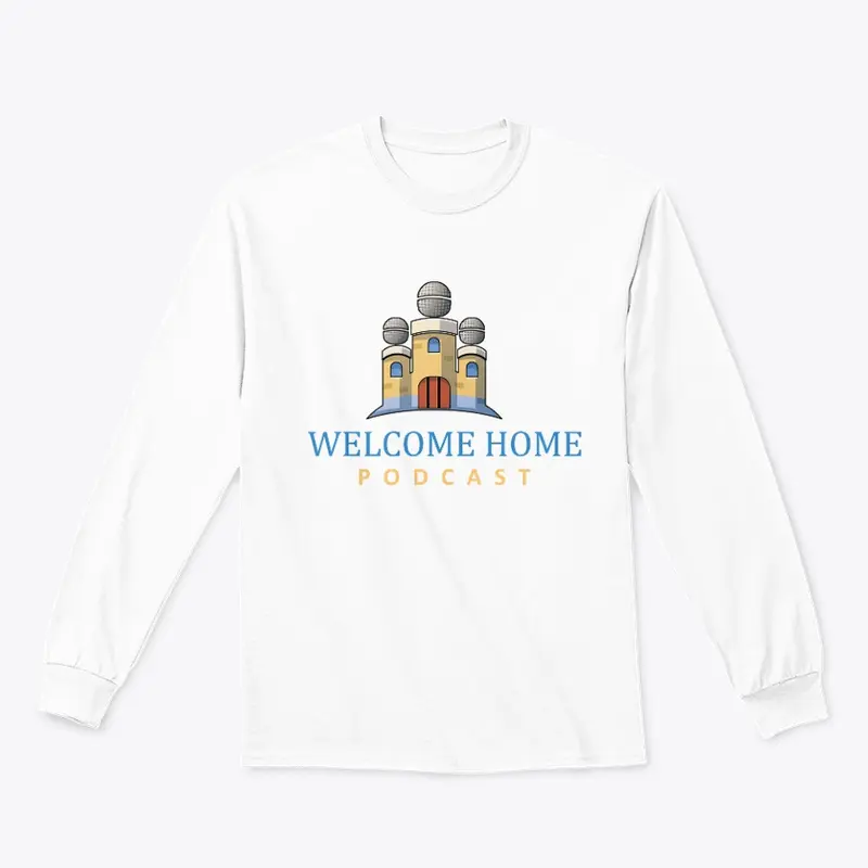 Welcome Home Podcast New Logo With Mic