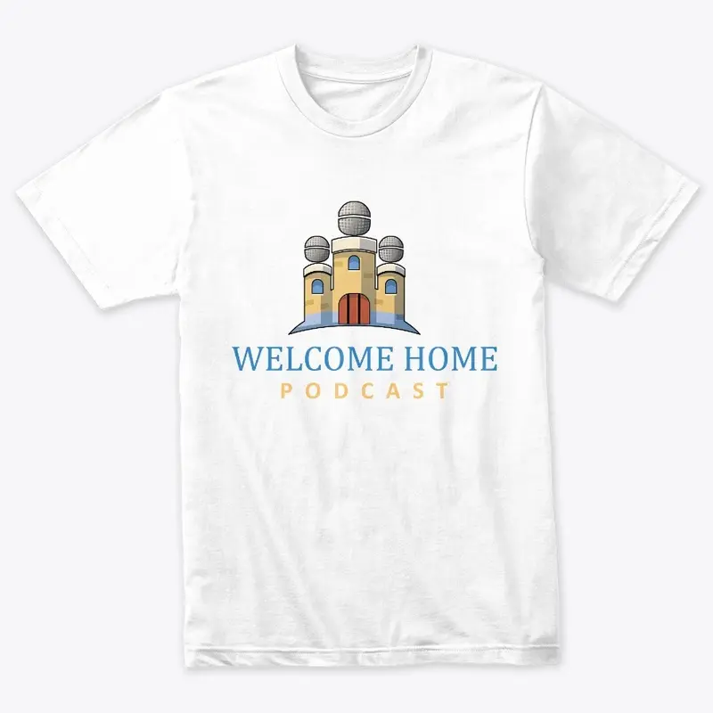 Welcome Home Podcast New Logo With Mic