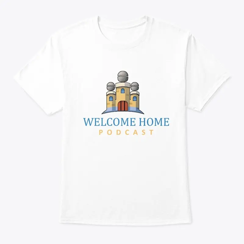 Welcome Home Podcast New Logo With Mic