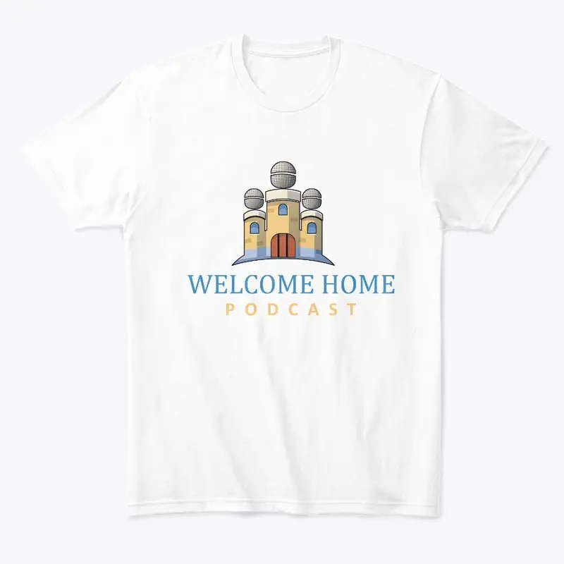 Welcome Home Podcast New Logo With Mic