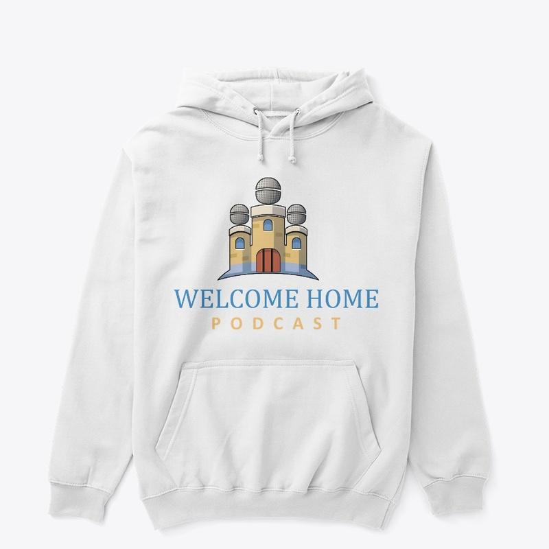 Welcome Home Podcast New Logo With Mic